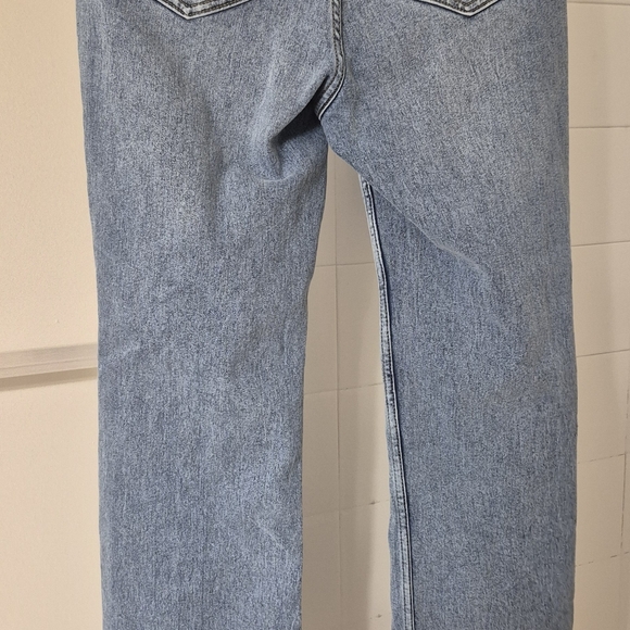 Classic Blue Women's Jeans Flair Leg - Picture 5 of 5